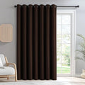 IGEMAEVE Blackout Sliding Door Curtains 108 Inch Length, Extra Wide Room by IGEMAEVE