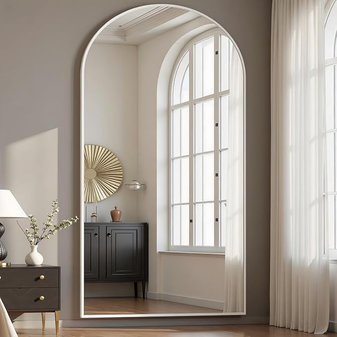 Prywot Arched Full Length Mirror, Dressing Room - Image 5