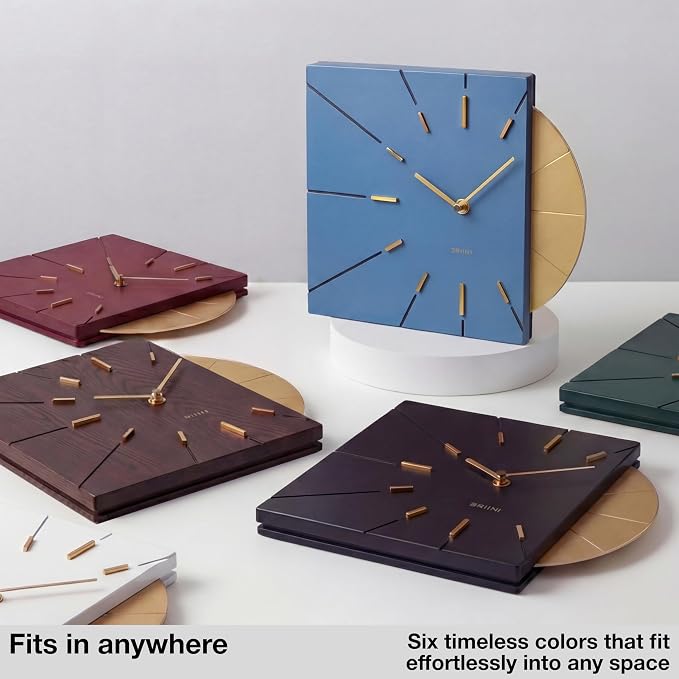 Driini Clocks Mid Century Modern Wall Clock - Image 6