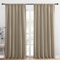 NICETOWN 2 Panels Blackout Curtains, Rod Pocket Thermal Insulated Drapess by NICETOWN