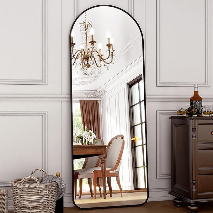 HARRITPURE 64"x21" Arched Full Length Mirror Floor Mirrors - Image 5