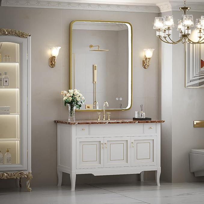 24x32 Inch LED Bathroom Mirror - Image 2