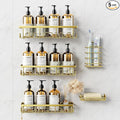 Shower Caddy, 5 Pack Shower Shelves by Deyhoc