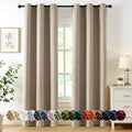 MIULEE Blackout Curtains for Bedroom Living Room 2 Panels, Thermal Insulated by MIULEE