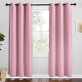 NICETOWN Crystal Pink Room Darkening Curtains by NICETOWN
