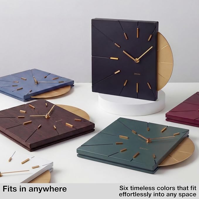 Driini Clocks Mid Century Modern Wall Clock - Image 6