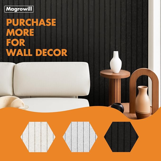 Cork Board Tiles for Wall with Push Pins, Removable 36" x 24" Slat Bulletin - Image 5