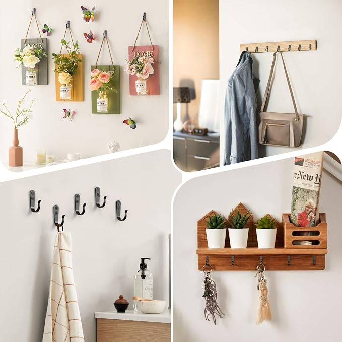 BREYDROK 15PCS Wall Hooks for Hanging - Image 5