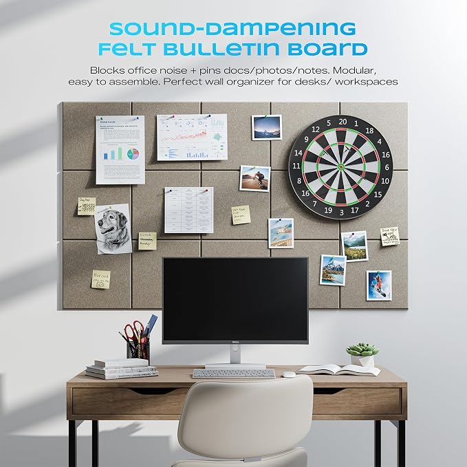 12 Pack Self-Adhesive Acoustic Panels, Soundproof Wall Panels - Image 4