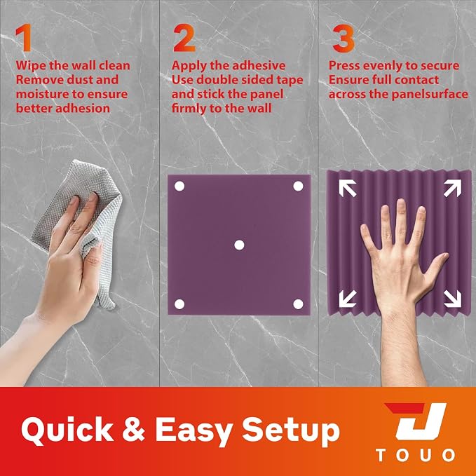 24 Pack Acoustic Panels – Sound Proof Foam Panels - Image 7