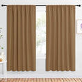 NICETOWN Bedroom Window Curtain Panels, 2 Panels, 62 in x 72 in, Window by NICETOWN