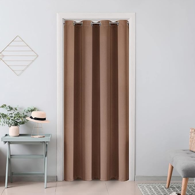 ChrisDowa Blackout Door Curtains - Image 6