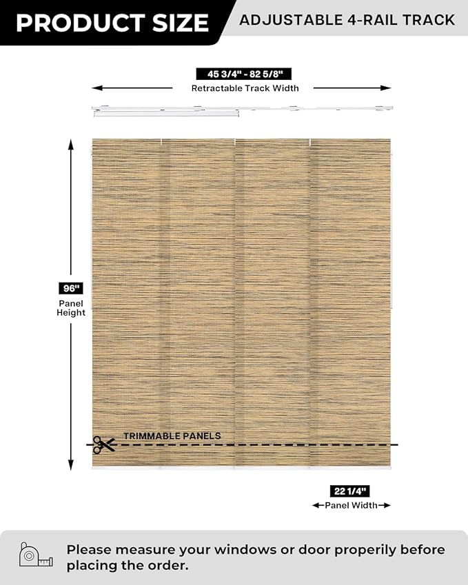Lazblinds Adjustable Vertical Blinds - Image 2