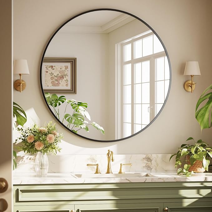 XRAMFY 40 Inch Round Mirror - Image 3
