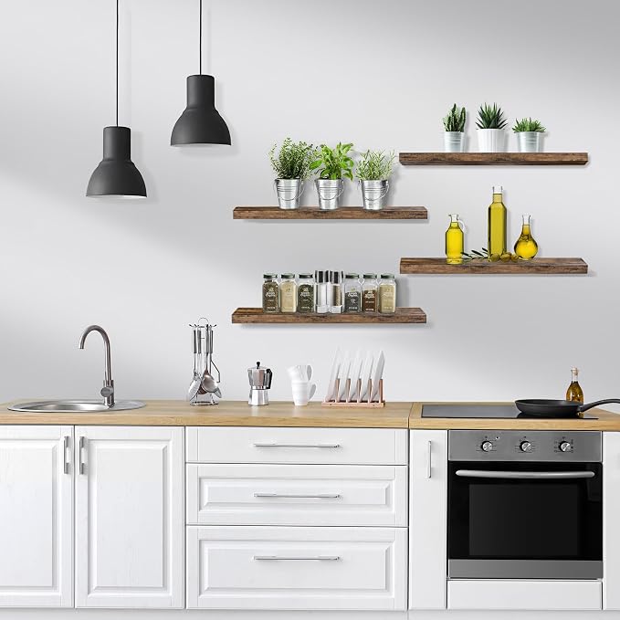 Sorbus Floating Shelves for Wall - Image 5