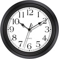 Foxtop Silent Non-Ticking Round Classic Clock Retro Quartz Decorative Battery by Foxtop