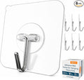 GLUIT Adhesive Wall Hooks for Hanging Heavy Duty 22 lbs Hooks for Walls No Drill by GLUIT