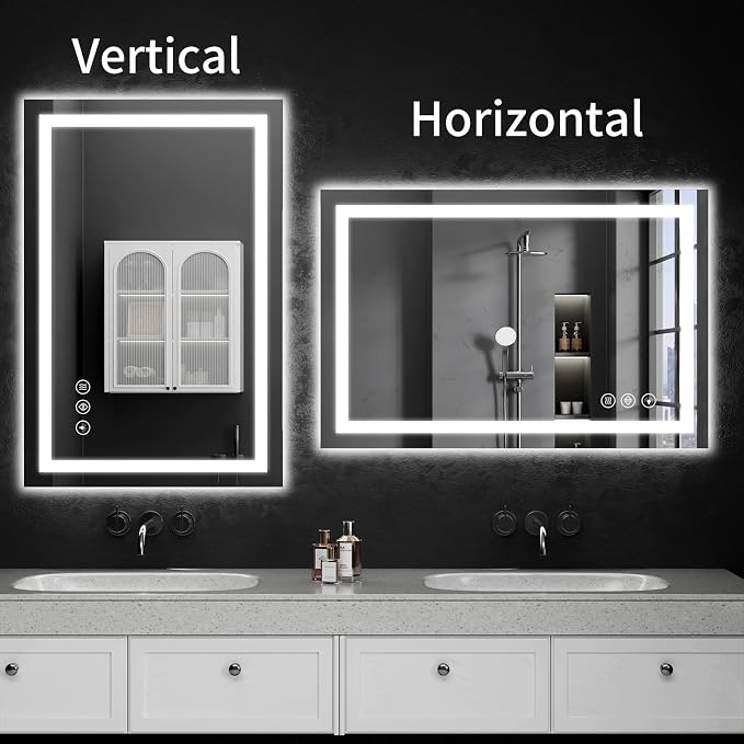 24"x36" LED Bathroom Mirror - Image 9