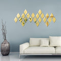 Weysat 30 Pcs Mirror Wall Stickers Decor Acrylic 3D Tear Drop Decorative by Weysat