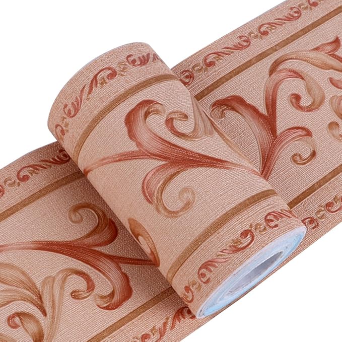 Creation Core 4.2x196.8 Waterproof Wallpaper Border 3D Pattern Wall Decor by La+La+Pet