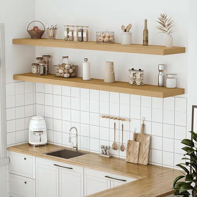 Vivelove 12" Deep Floating Shelves - Image 5