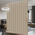 Room Divider Curtain Sets with Flexible Ceiling Track, Privacy Soundproof by AJAZZ