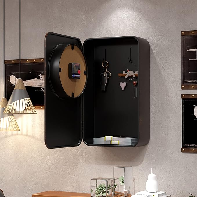 Abdurey Retro Old Telephone Wall Clock - Image 5