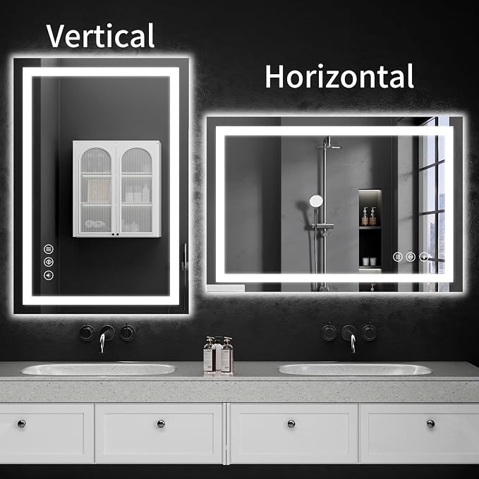 26"x38" LED Bathroom Mirror - Image 9