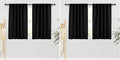 RYB HOME Short Bedroom Blackout Curtains by RYBHOME