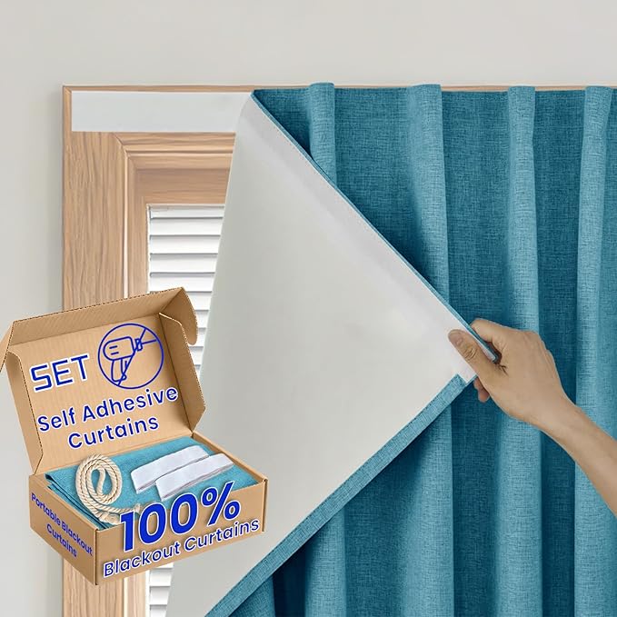 Peel & Stick 100% Blackout Panel by Sovtfides