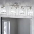 Crystal Bathroom Light Fixtures, Bathroom Lighting Fixtures Over Mirror by Kvhiiw