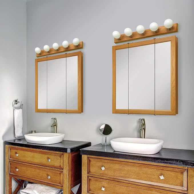 Design House 500215 5-Light Vanity Strip Light Contemporary Dimmable - Image 5