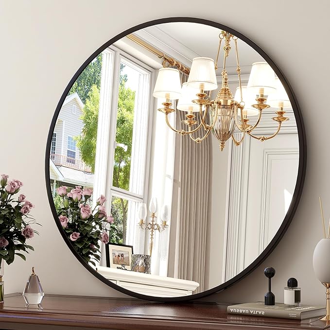 XRAMFY 36 Inch Round Mirror - Image 8