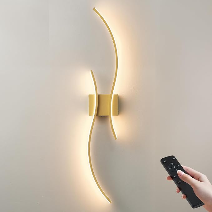 KARTOOSH Battery Operated Wall Sconce by KARTOOSH