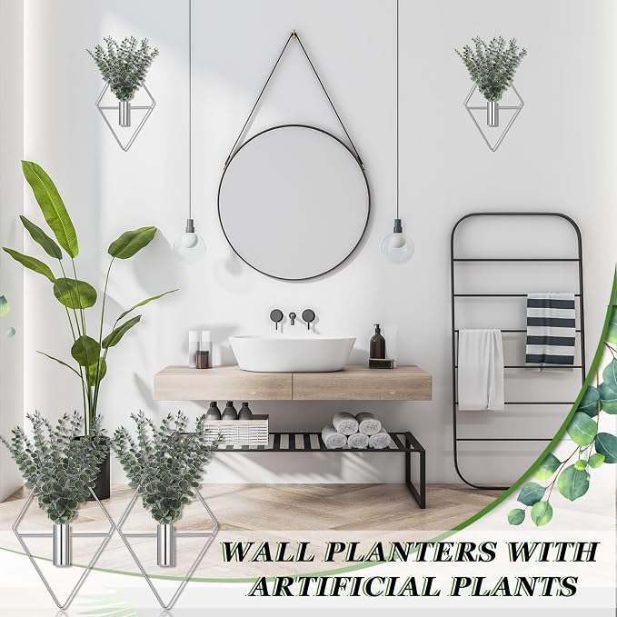 Jexine 8 Pcs Hanging Planters - Image 6