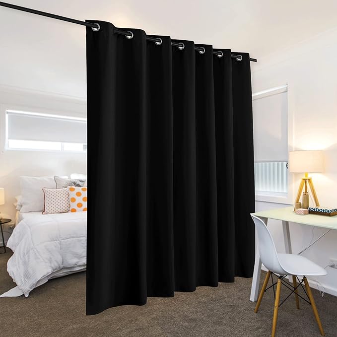 RYB HOME Extra Long Curtains Light Block Soundproof Privacy Blinds - Image 3