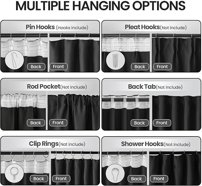 2 Pages Pinch Pleated Curtains - Image 2
