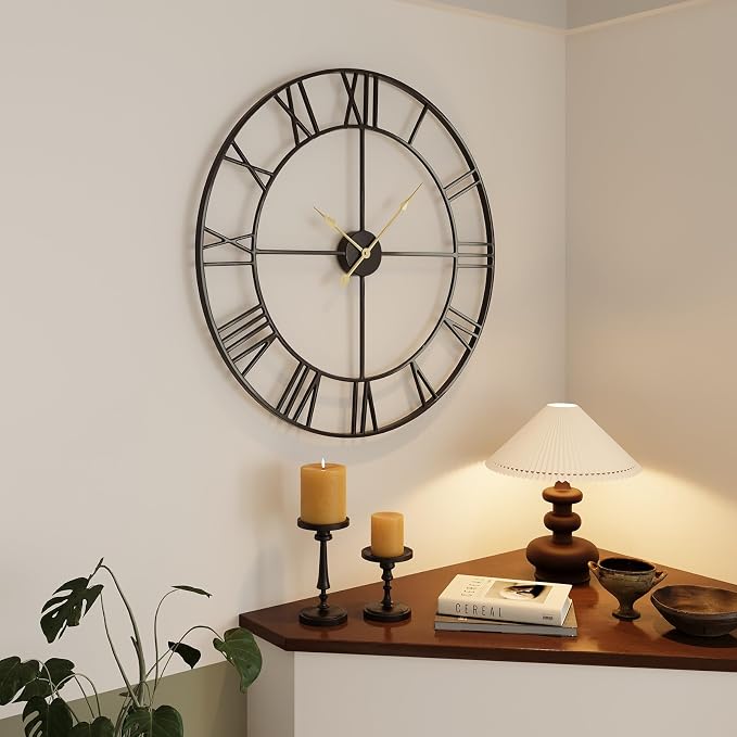 Cuspin Large Wall Clock 30 Inch Clocks - Image 2
