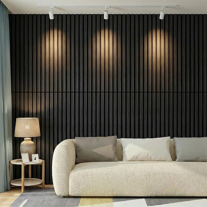 Wood Slat Acoustic Wall Panels-3D Fluted Sound Absorbing Panel - Image 8