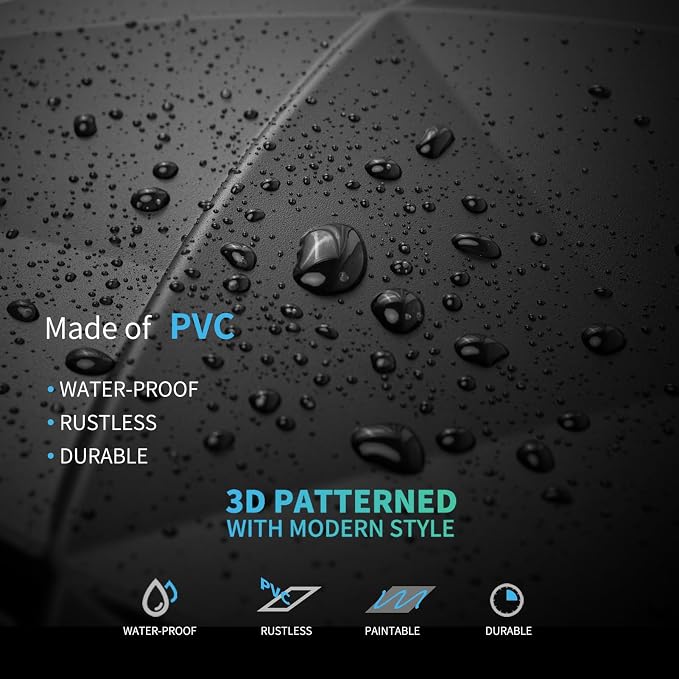 Art3d Decorative Textured PVC 3D Wall Panels - Image 7