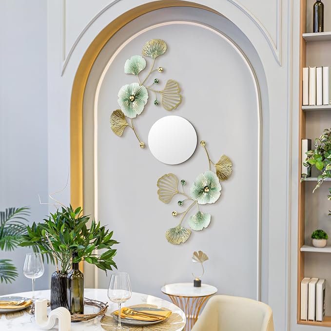 Tandefio 3 Pcs Metal Decorative Wall Mirrors - Image 6