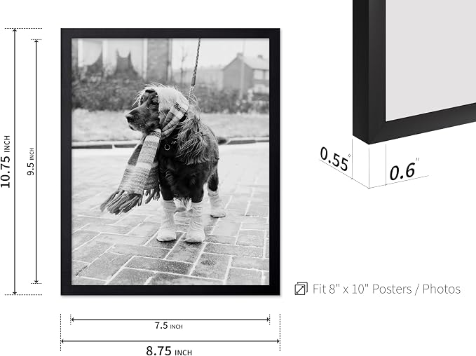 Poster Master Dog Dressed for Winter Print - Image 3