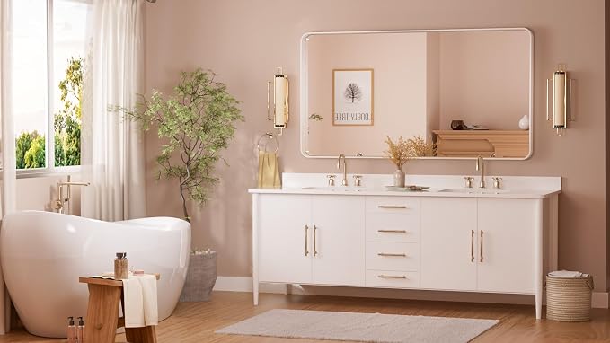 TETOTE 55 x 30 Inch Bathroom Mirror - Image 8