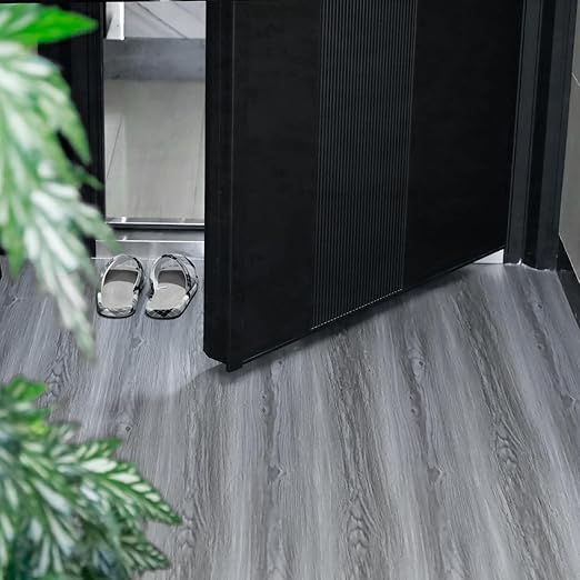 Wood Grain Peel and Stick Floor Tiles – 11.8” Width, Full Roll Length of 394" – - Image 2