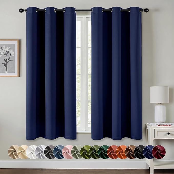 MIULEE Blackout Curtains for Bedroom Living Room 2 Panels, Thermal Insulated by MIULEE