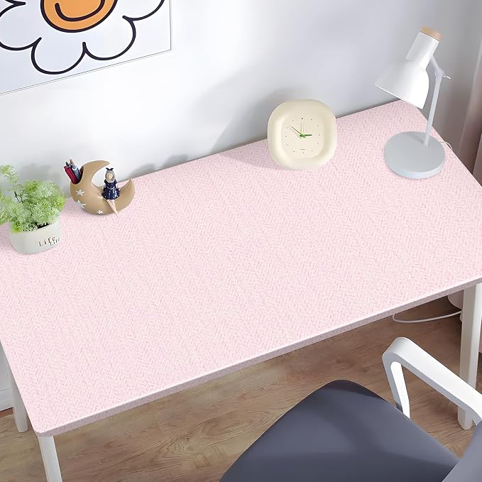Pink Peel and Stick Wallpaper Textured Contact Paper Removable Wall Paper - Image 6