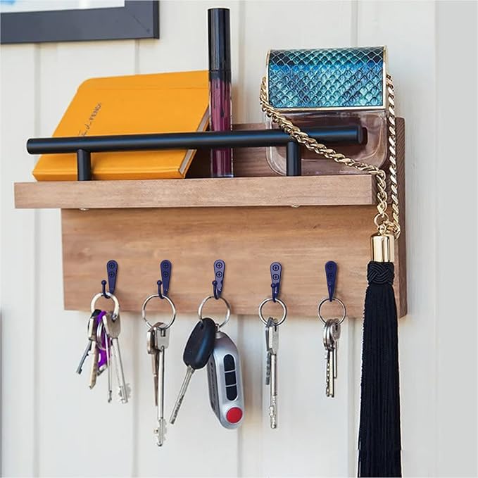 ZAYBOD Coat Hooks for Wall, Decorative Hanging Hooks for Coats, and Bags - Image 4