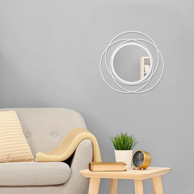 Wall Mirror Mounted Round Decorative Mirrors - Image 3
