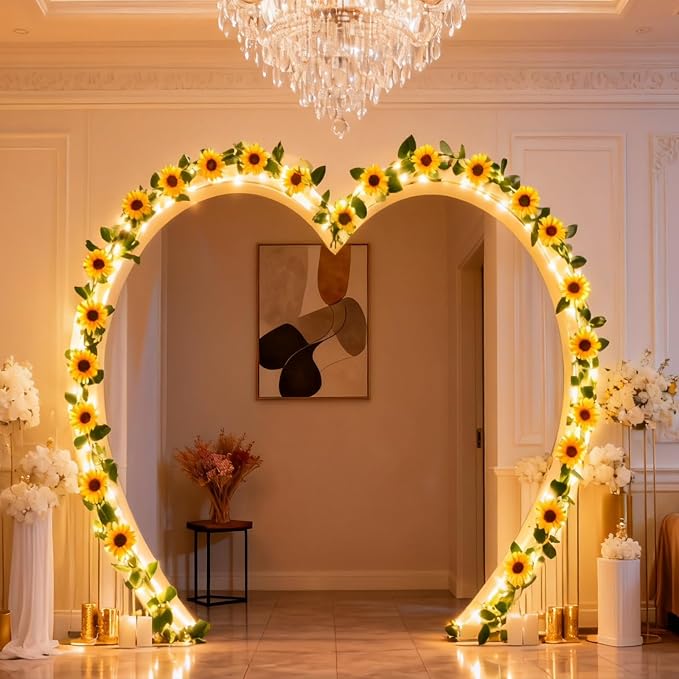 GOESWELL Artificial Sunflower Garland - Image 7