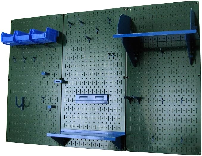 Wall Control Pegboard Organizer 4 ft. Metal Pegboard Standard Tool Storage Kit - Image 2